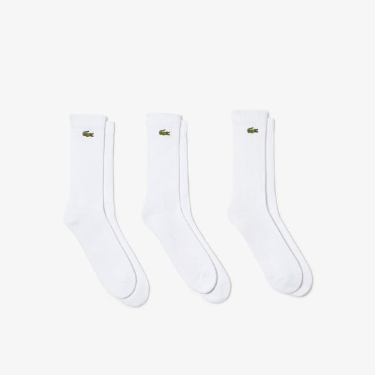 Men's Lacoste SPORT High-Cut Socks Three-Pack - RA4182