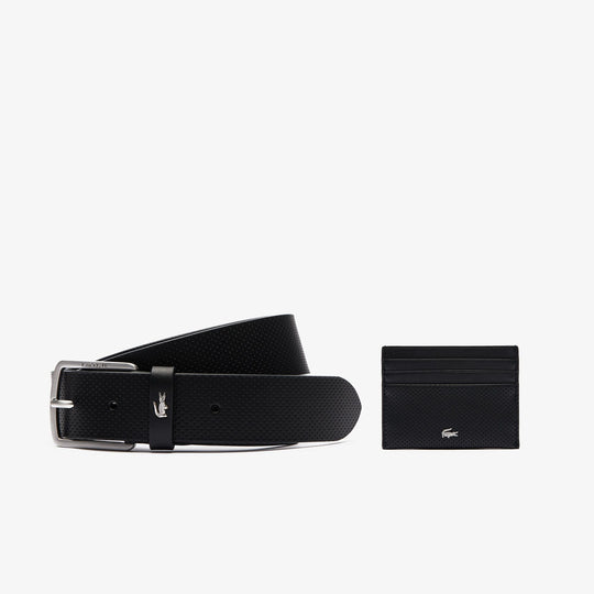 Leather Belt/Card Holder Gift Set - RC4092 - MYHOLDAL LEBANON
