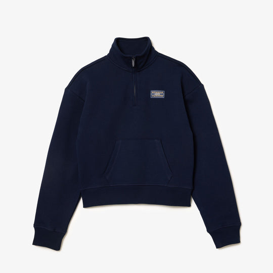 High Neck Zipped Fleece Sweatshirt  - SF2702
