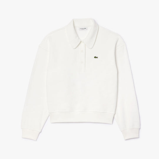 Relaxed Fit Terry Knit Polo Sweatshirt - SF9449