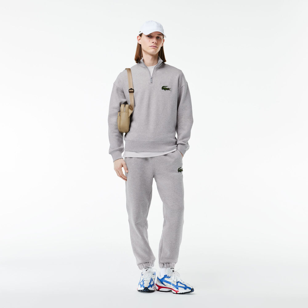 Unisex Zip High Neck Organic Cotton Jogger Sweatshirt - SH0069