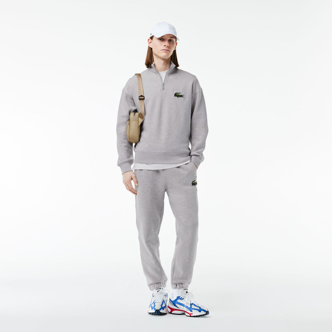 Unisex Zip High Neck Organic Cotton Jogger Sweatshirt - SH0069