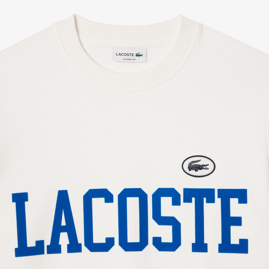 Lacoste Flocked Fleece Jogger Sweatshirt - SH7420