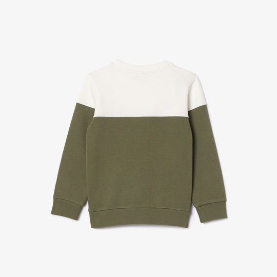 Kids’ Colourblock Sweatshirt in Organic Cotton Fleece - SJ5288