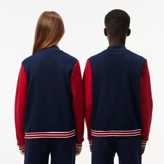 Kids’ Lacoste Button-Down Fleece Sweatshirt - SJ6768