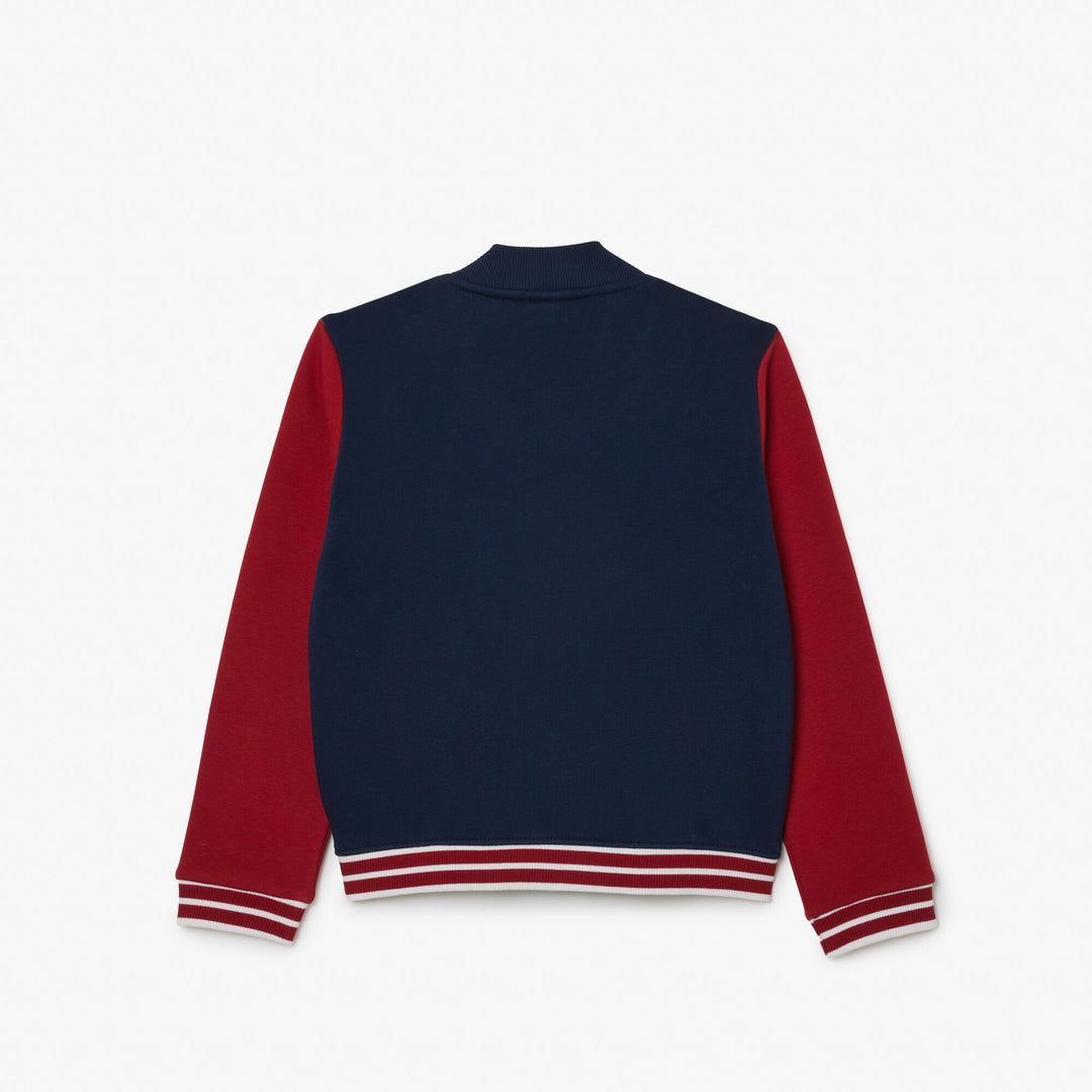 Kids’ Lacoste Button-Down Fleece Sweatshirt - SJ6768