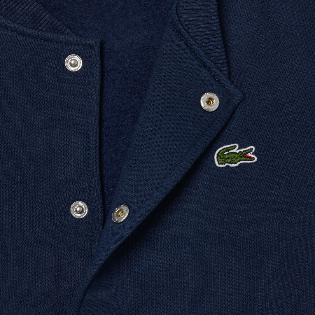 Kids’ Lacoste Button-Down Fleece Sweatshirt - SJ6768