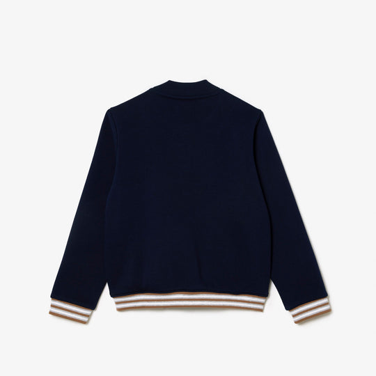 Kids’ Lacoste Button-Down Fleece Sweatshirt - SJ6768
