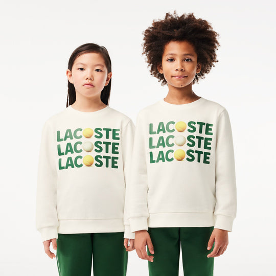 Lacoste Print Crew Neck Sweatshirt - SJ7354