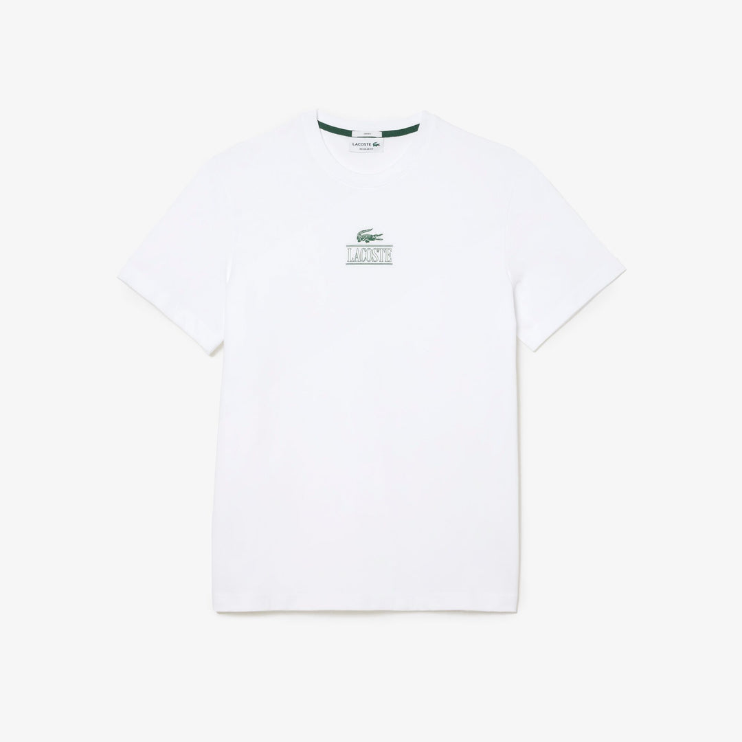 Regular Fit Cotton Jersey Branded T-shirt - TH1147