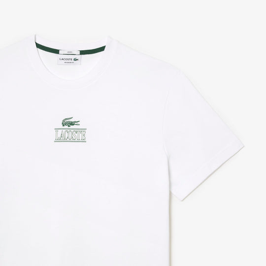 Regular Fit Cotton Jersey Branded T-shirt - TH1147