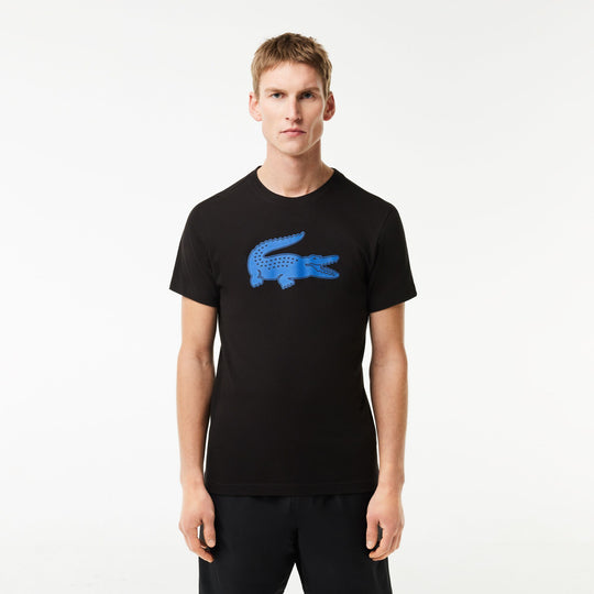 Men's Lacoste SPORT 3D Print Crocodile Breathable Jersey T-shirt - TH2042