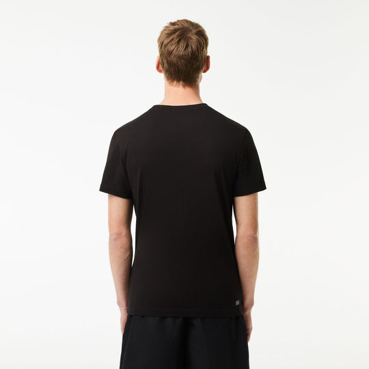Men's Lacoste SPORT 3D Print Crocodile Breathable Jersey T-shirt - TH2042