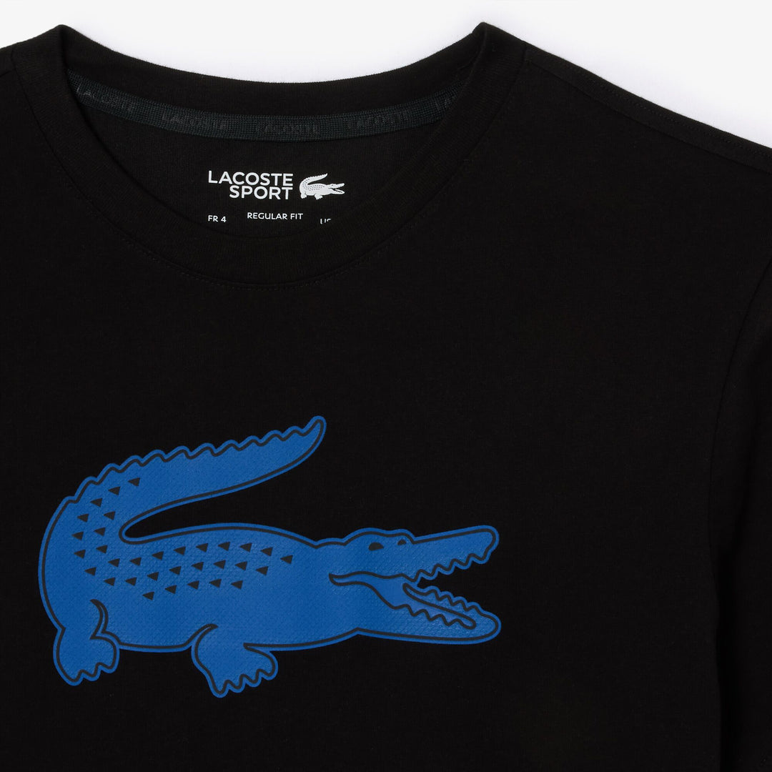 Men's Lacoste SPORT 3D Print Crocodile Breathable Jersey T-shirt - TH2042