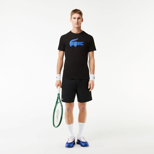 Men's Lacoste SPORT 3D Print Crocodile Breathable Jersey T-shirt - TH2042