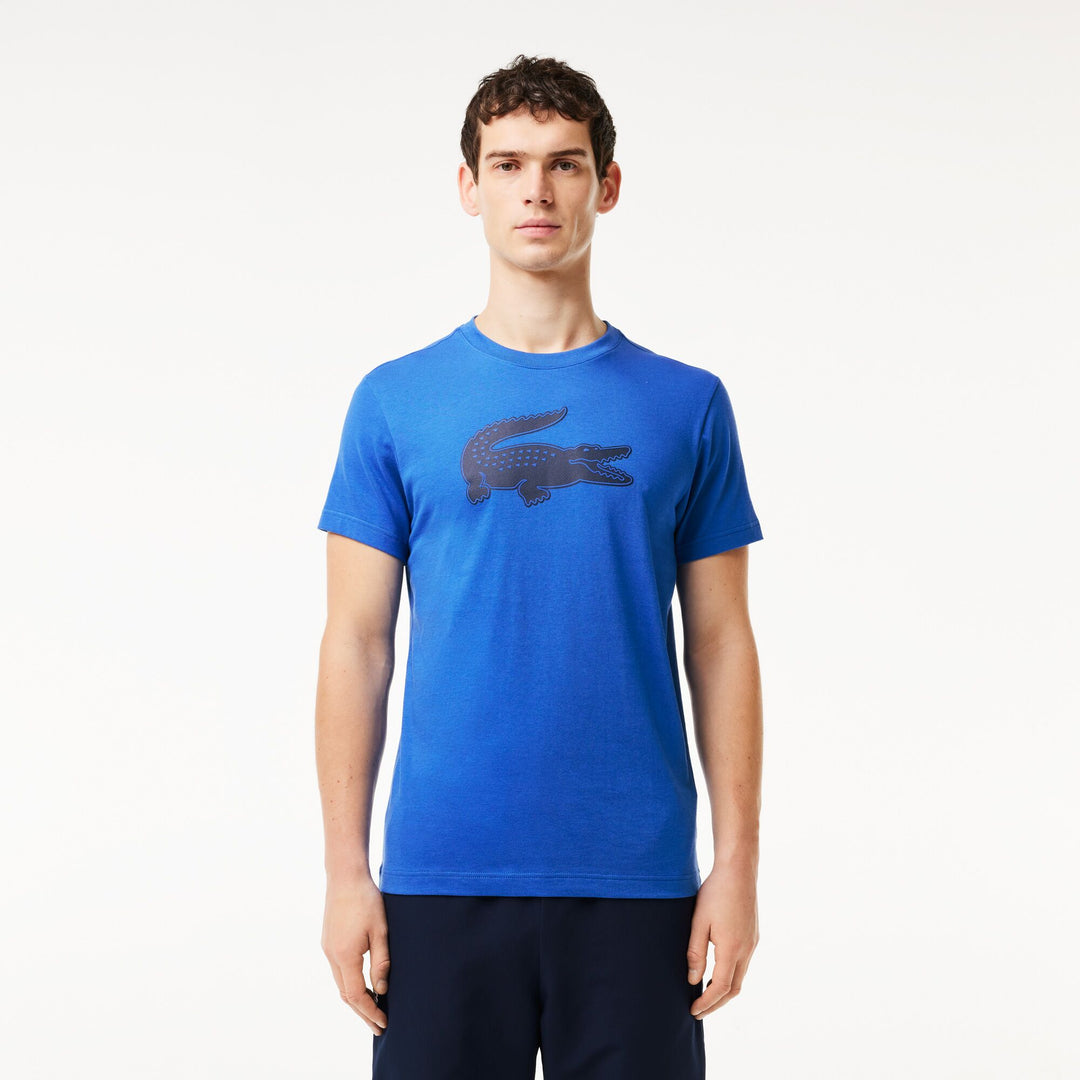 Men's Lacoste SPORT 3D Print Crocodile Breathable Jersey T-shirt - TH2042