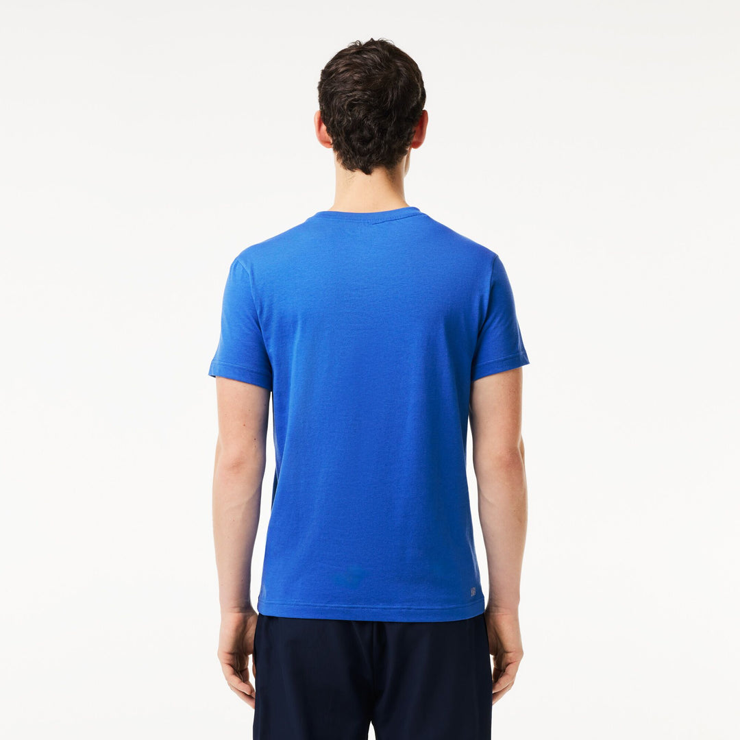 Men's Lacoste SPORT 3D Print Crocodile Breathable Jersey T-shirt - TH2042
