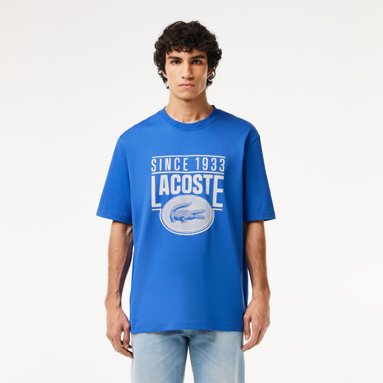 Loose Fit Cotton Jersey Print T-shirt - TH7315