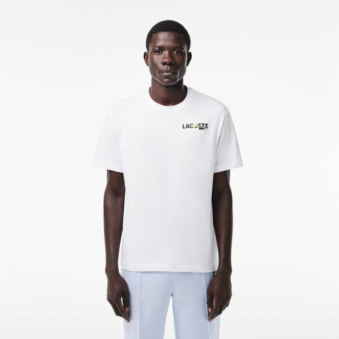 Heavy Cotton Jersey Back Print T-shirt - TH7363