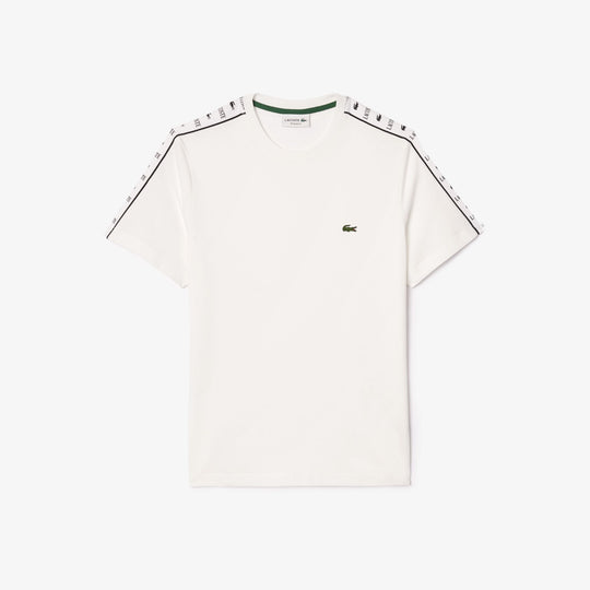 Cotton Jersey Logo Stripe T-shirt - TH7404