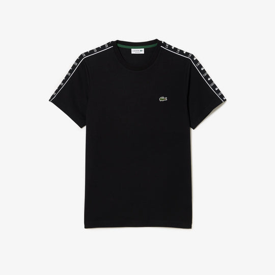 Cotton Jersey Logo Stripe T-shirt - TH7404
