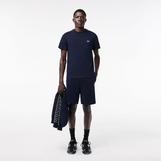 Cotton Jersey Logo Stripe T-shirt - TH7404