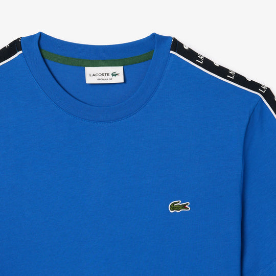 Cotton Jersey Logo Stripe T-shirt - TH7404