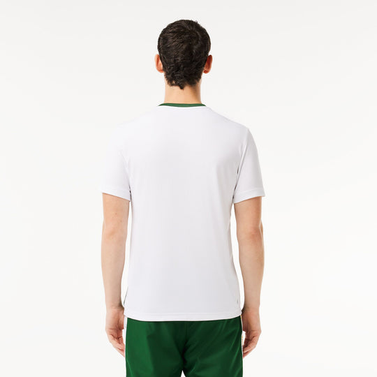 Ultra-Dry Logo Stripe Pique Tennis T-shirt - TH7515