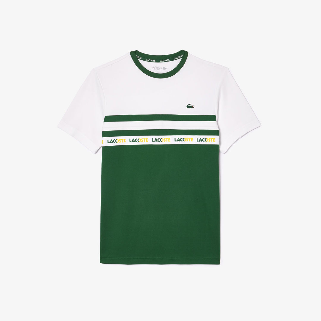 Ultra-Dry Logo Stripe Pique Tennis T-shirt - TH7515