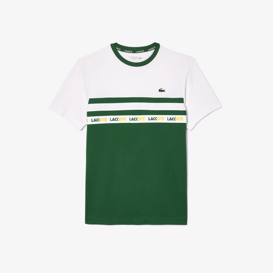 Ultra-Dry Logo Stripe Pique Tennis T-shirt - TH7515