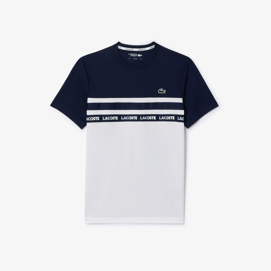 Ultra-Dry Logo Stripe Pique Tennis T-shirt - TH7515