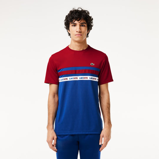Ultra-Dry Logo Stripe Pique Tennis T-shirt - TH7515