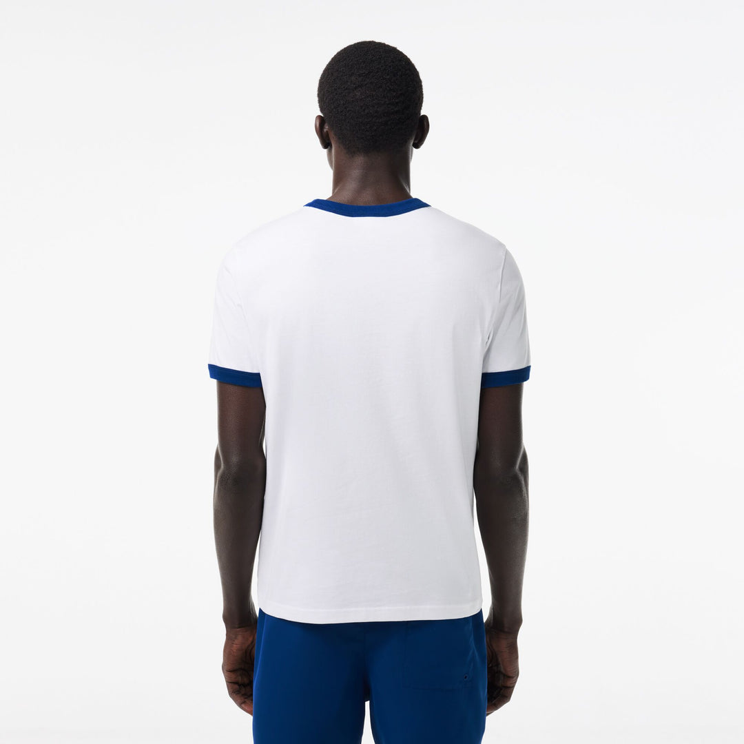 Lacoste Print Contrast Accent T-shirt - TH7531