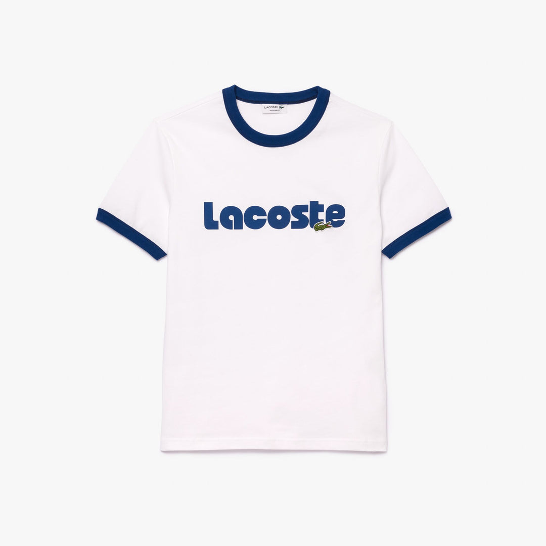 Lacoste Print Contrast Accent T-shirt - TH7531