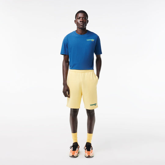 Washed Effect Ombré Lacoste Print T-shirt - TH7544
