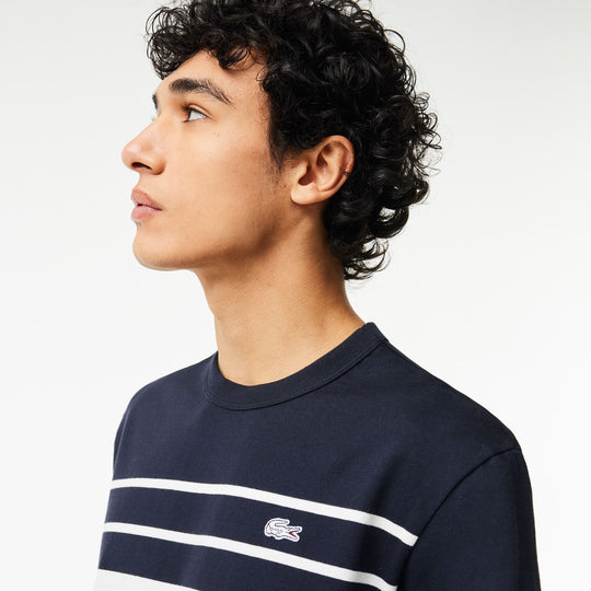 French Made Striped Jersey T-shirt - TH8130