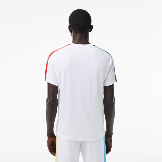 Ultra-Dry Printed Colour-Block Tennis T-shirt - TH8336