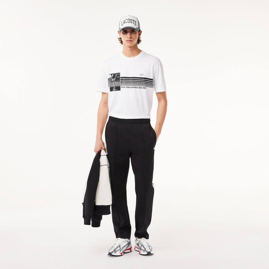 French Made Tennis Print Heavy T-shirt - TH9426 - MYHOLDAL LEBANON