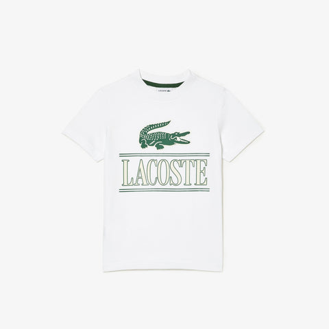 0401~Jersey Cotton WORKSHOP T-shirt with Contrasting Logo Lettering main image 1