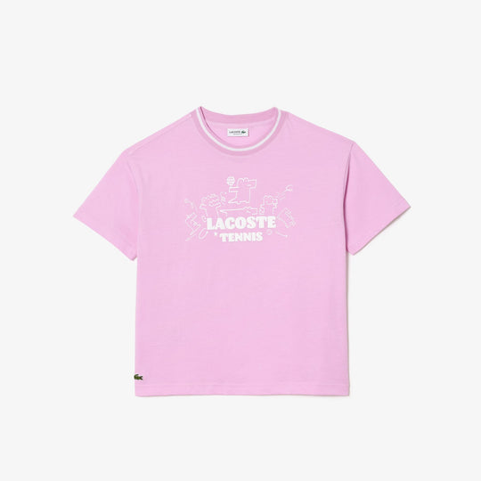 Croc Print Cotton Jersey T-shirt - TJ7659