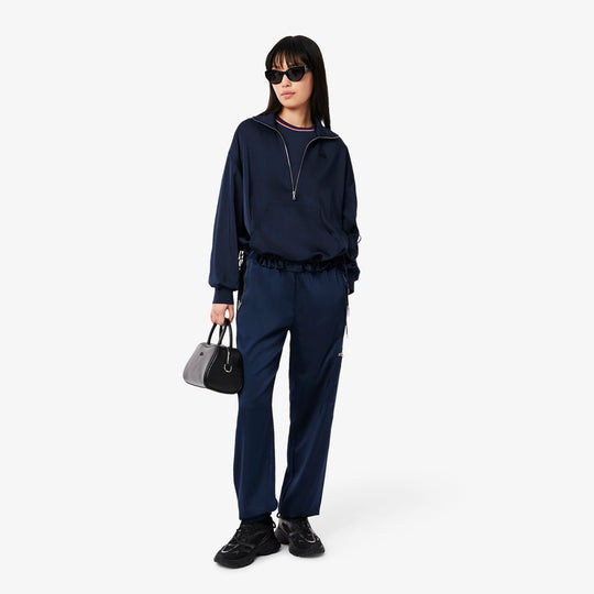 Contrast Accent Jersey T-shirt-TF0347