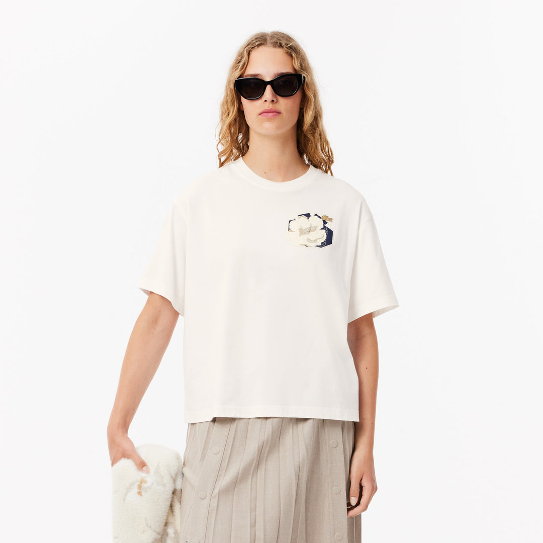 Oversized Flower Print T-shirt - TF2667