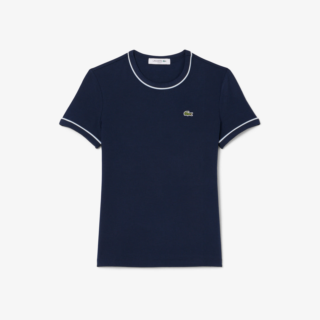 Contrast Trim Jersey T-shirt - TF5289