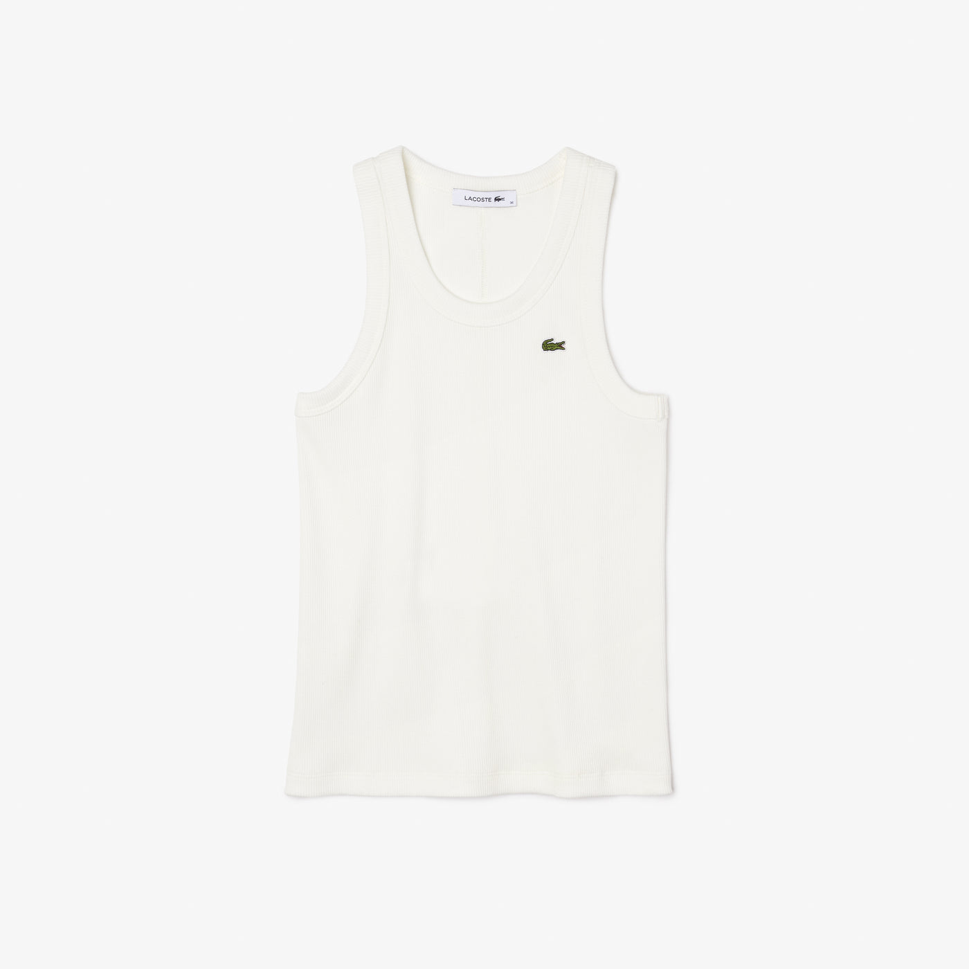 Shop The Latest Collection Of Lacoste Women’S Lacoste Slim Fit Organic Cotton Tank Top - Tf5388 In Lebanon