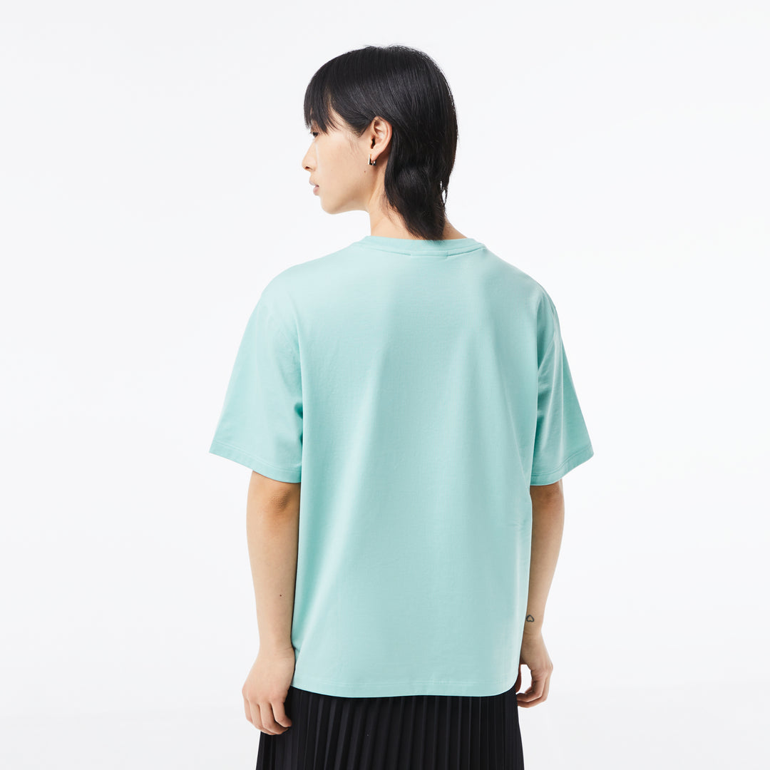 Women’s Crew Neck Premium Cotton T-shirt - TF5441 - MYHOLDAL LEBANON