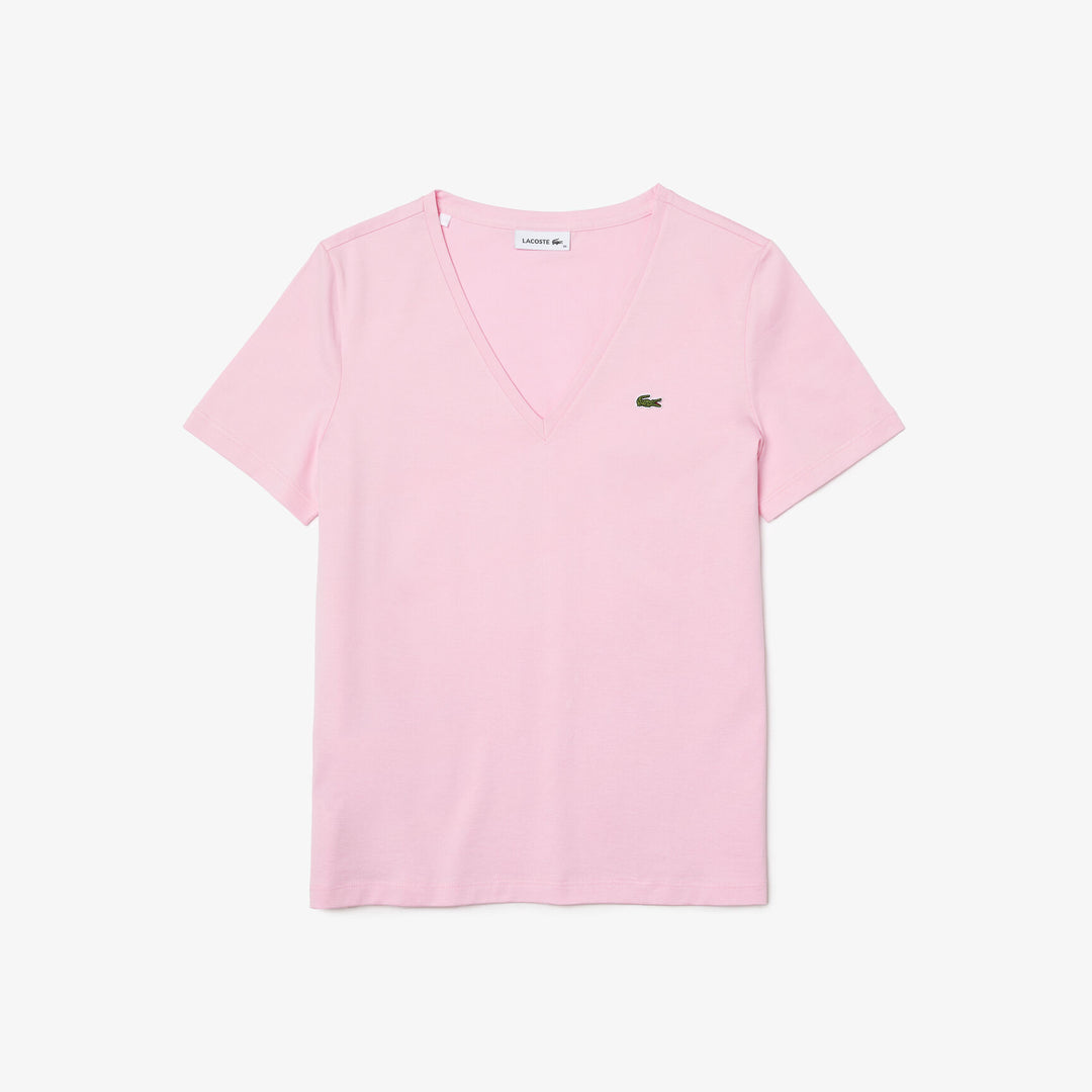 Women’s V-neck Loose Fit Cotton T-shirt