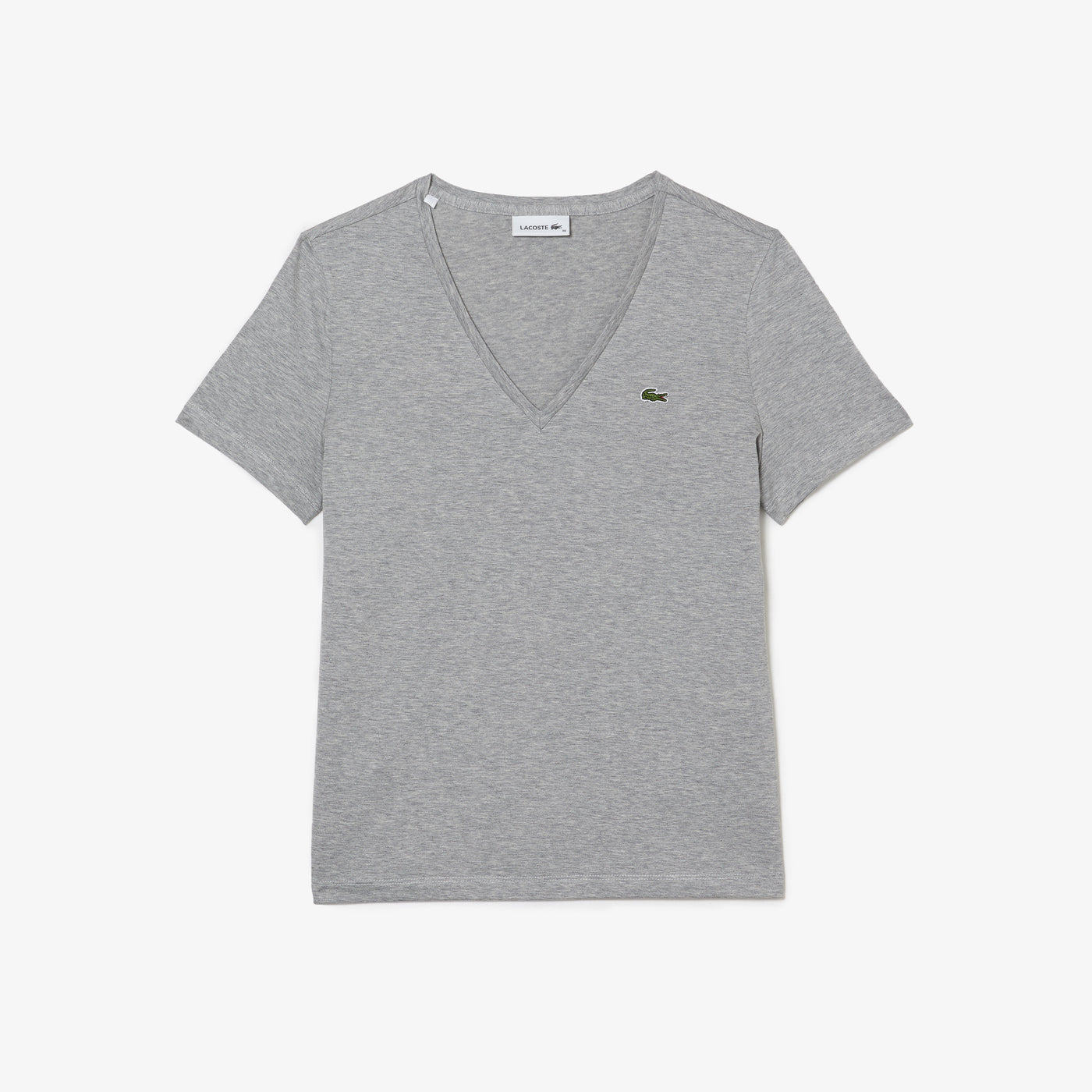 Women’s V-neck Loose Fit Cotton T-shirt - TF8392