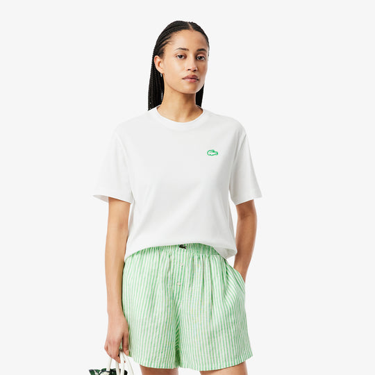 Crocodile Print Jersey T-shirt - TF9596