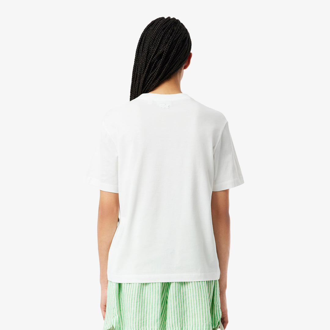 Crocodile Print Jersey T-shirt - TF9596