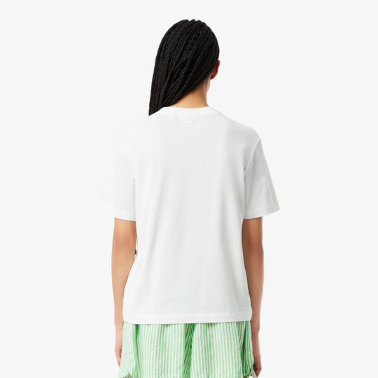 Crocodile Print Jersey T-shirt - TF9596
